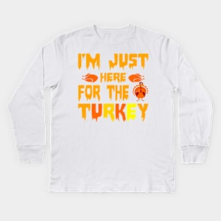 Turkey Kids Long Sleeve T-Shirt